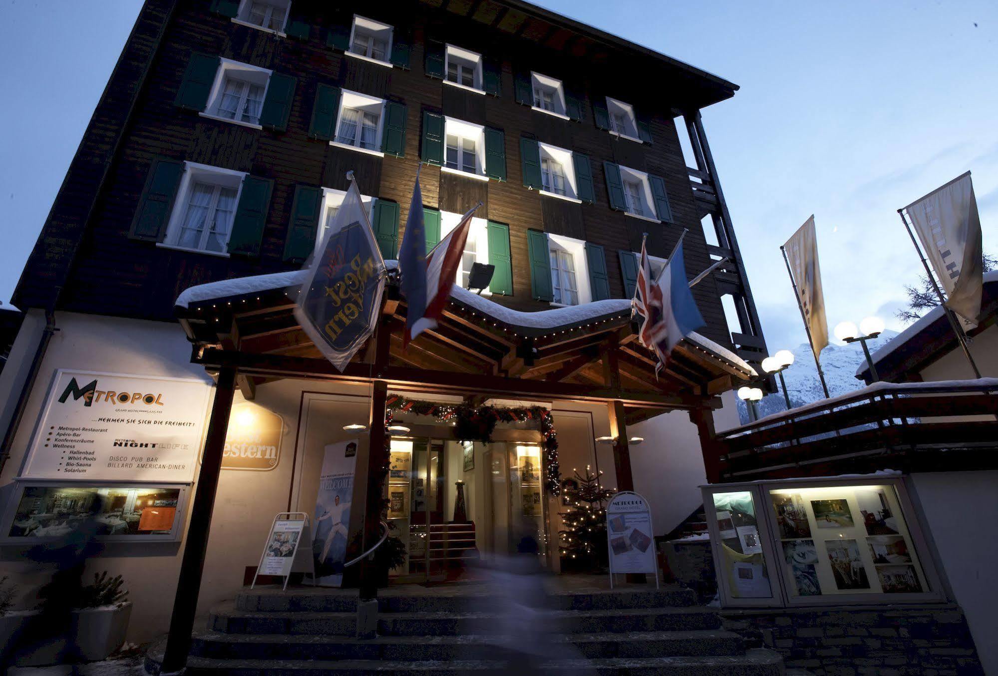 Hotel Metropol Saas-Fee Ngoại thất bức ảnh